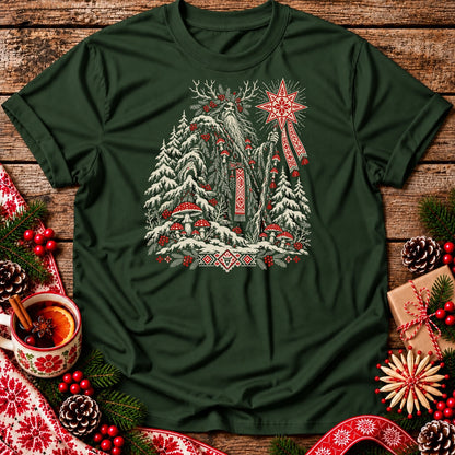 Christmas Veles – Slavic Winter God Unisex T-Shirt