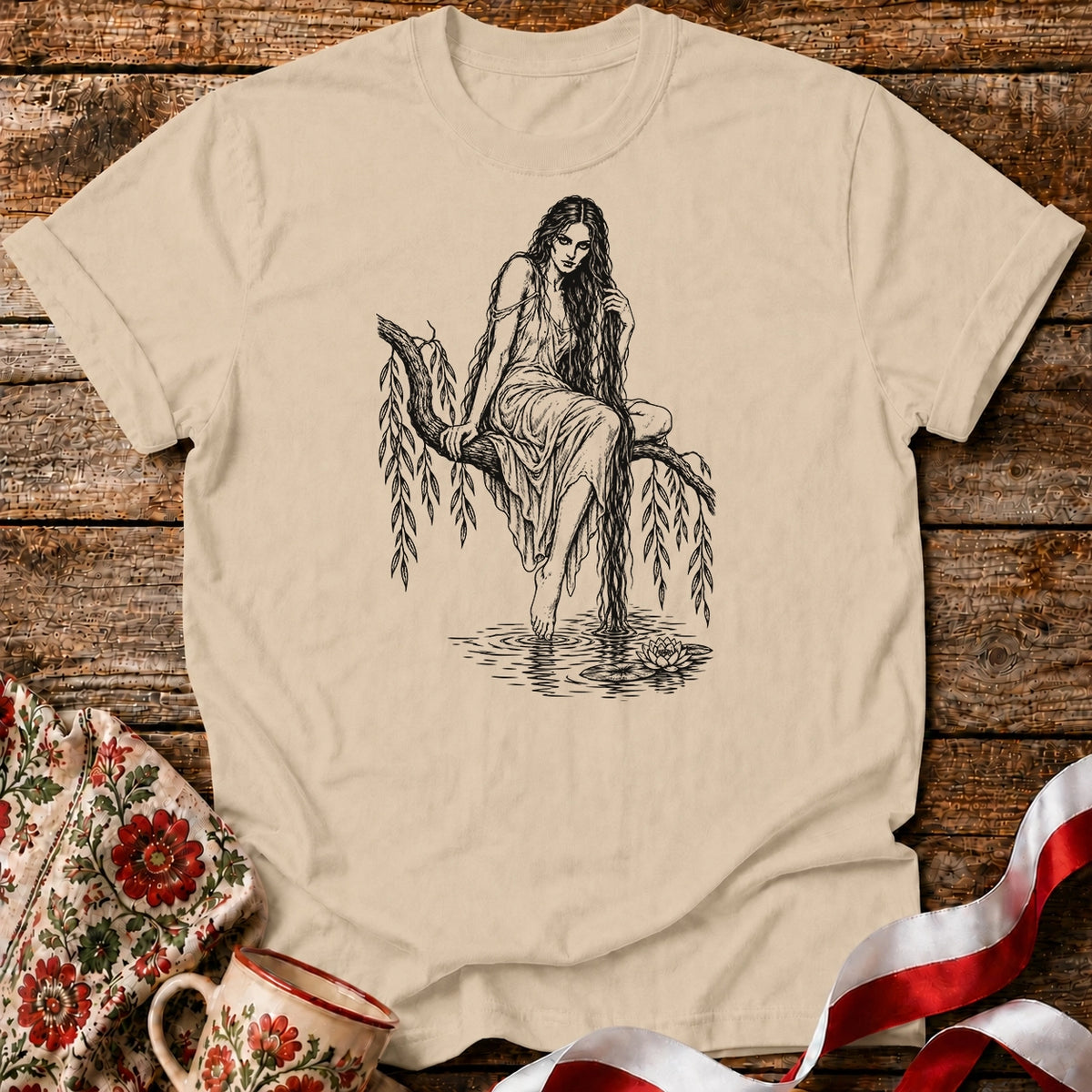 Rusalka by the Willow Unisex T-Shirt