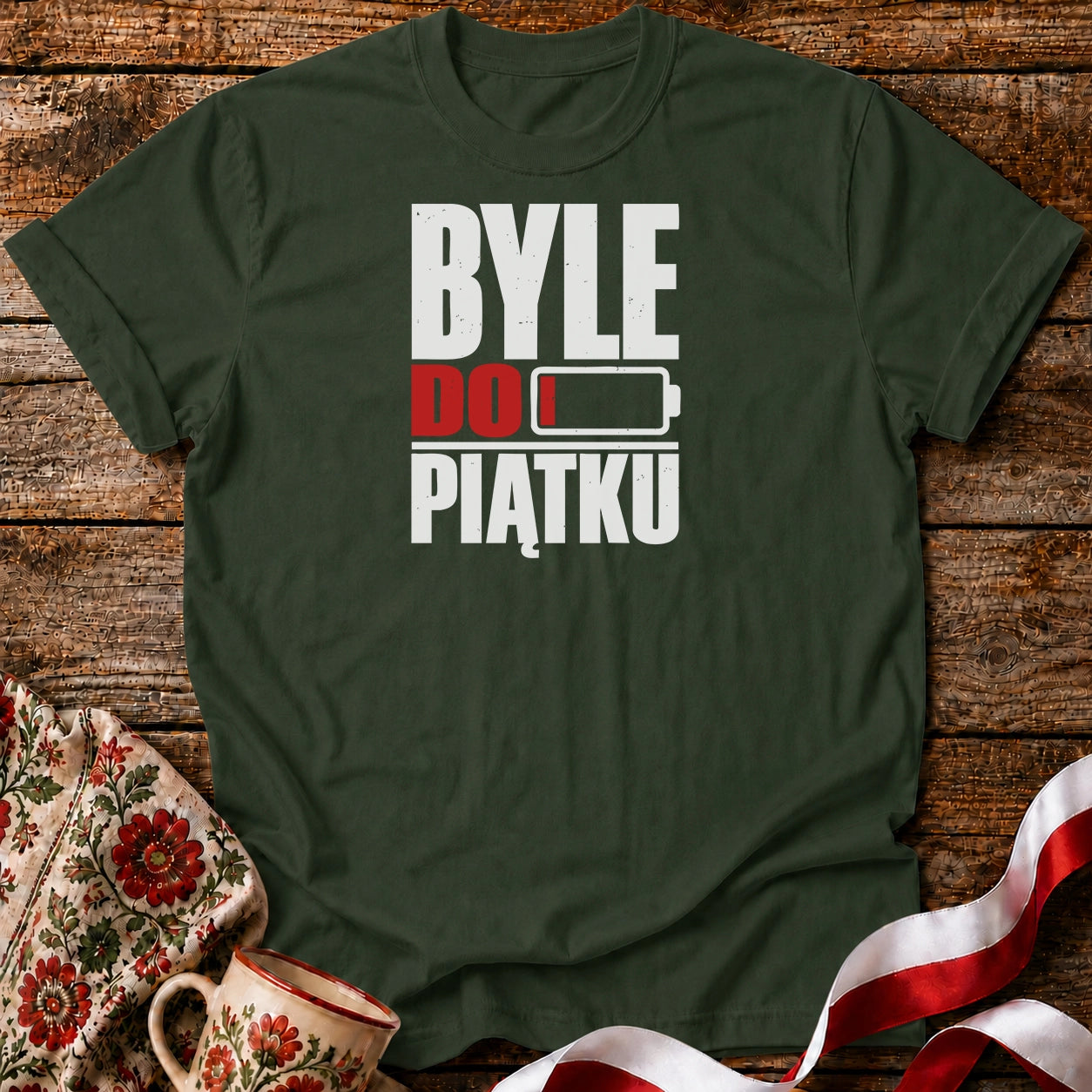 Byle Do Piątku Unisex T-Shirt