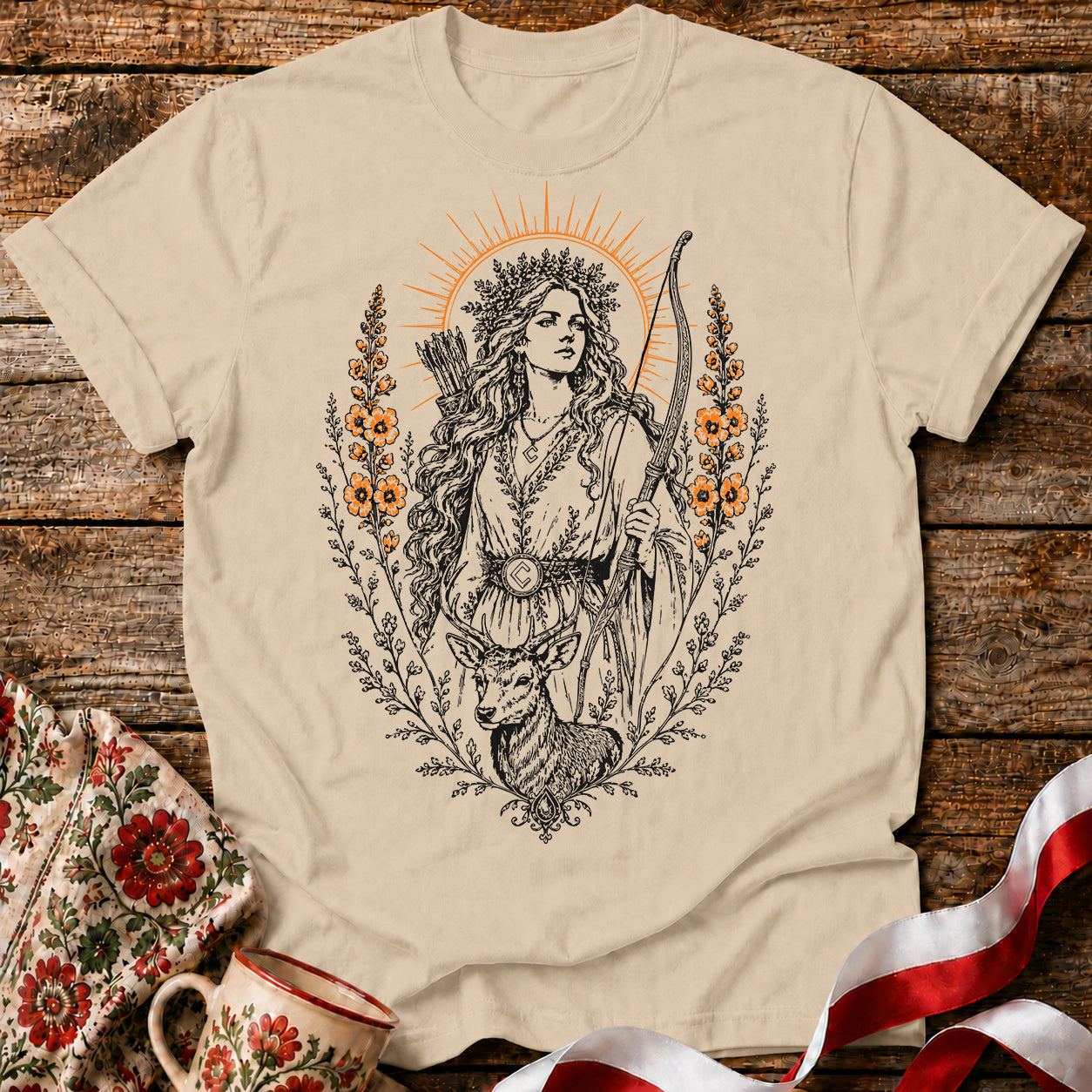 Dziewanna Goddess Unisex T-Shirt