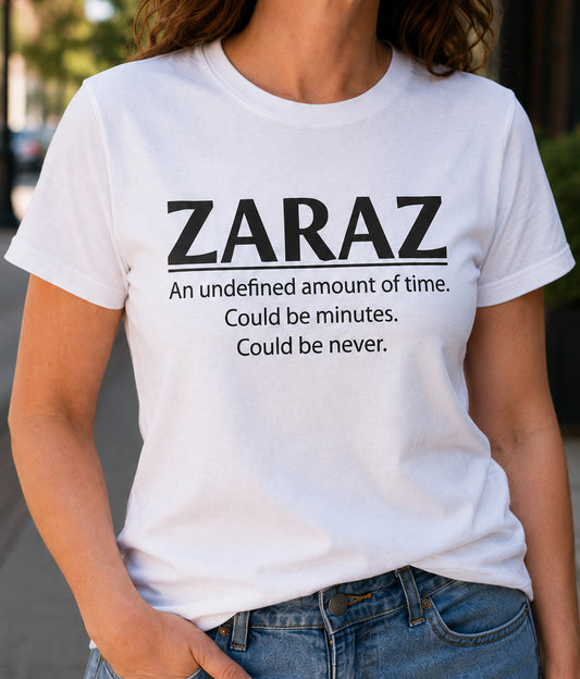 Zaraz Undefined Timing Unisex T-Shirt