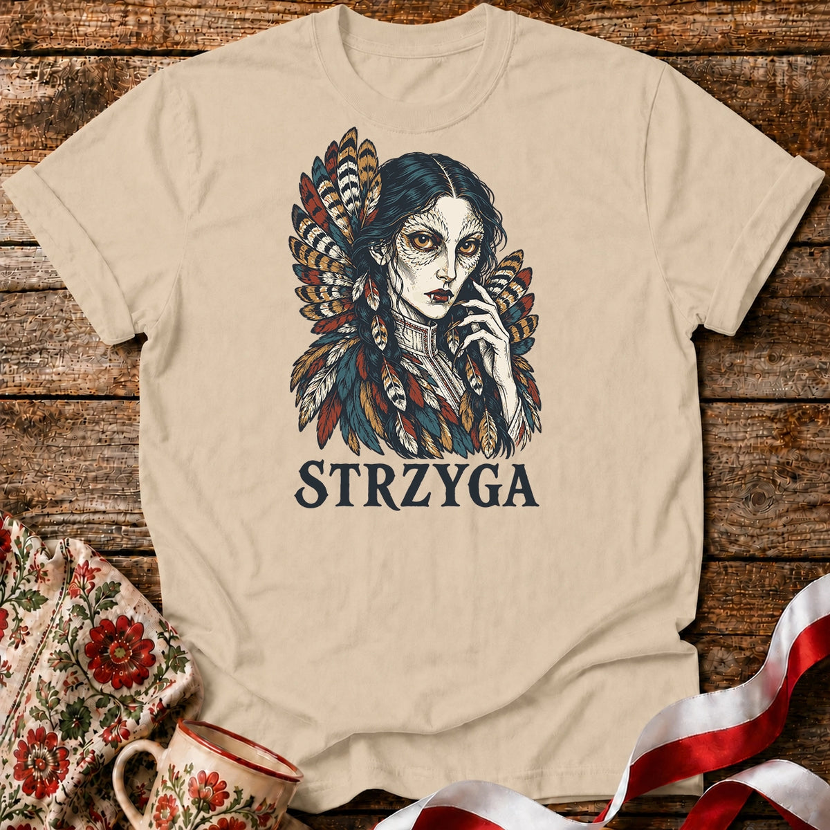 Strzyga Feather Demon Unisex T-Shirt
