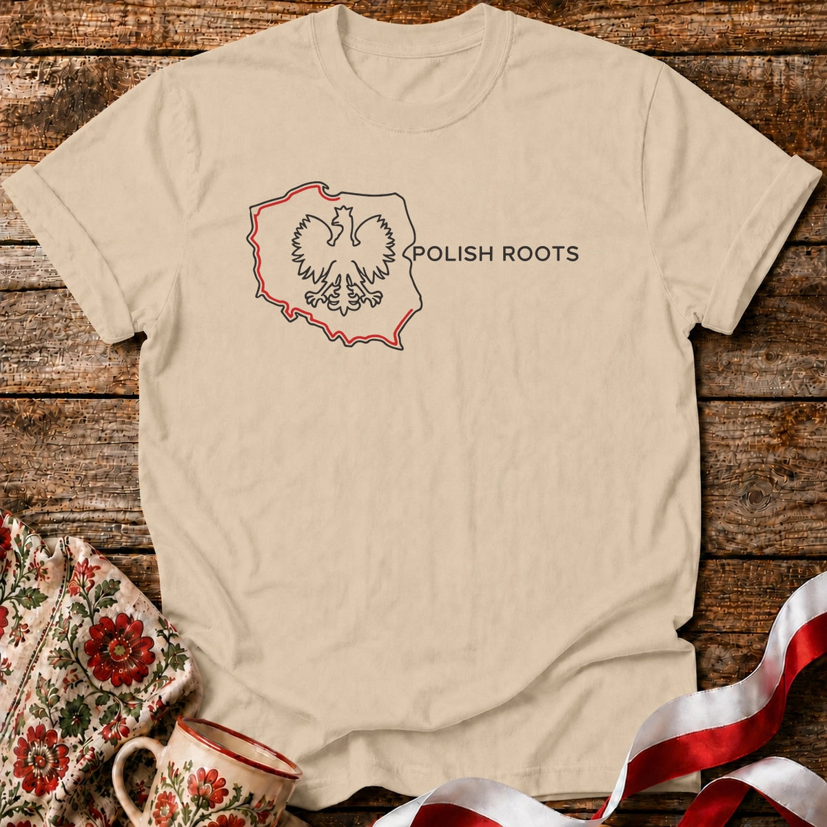 Polish Roots Unisex T-Shirt