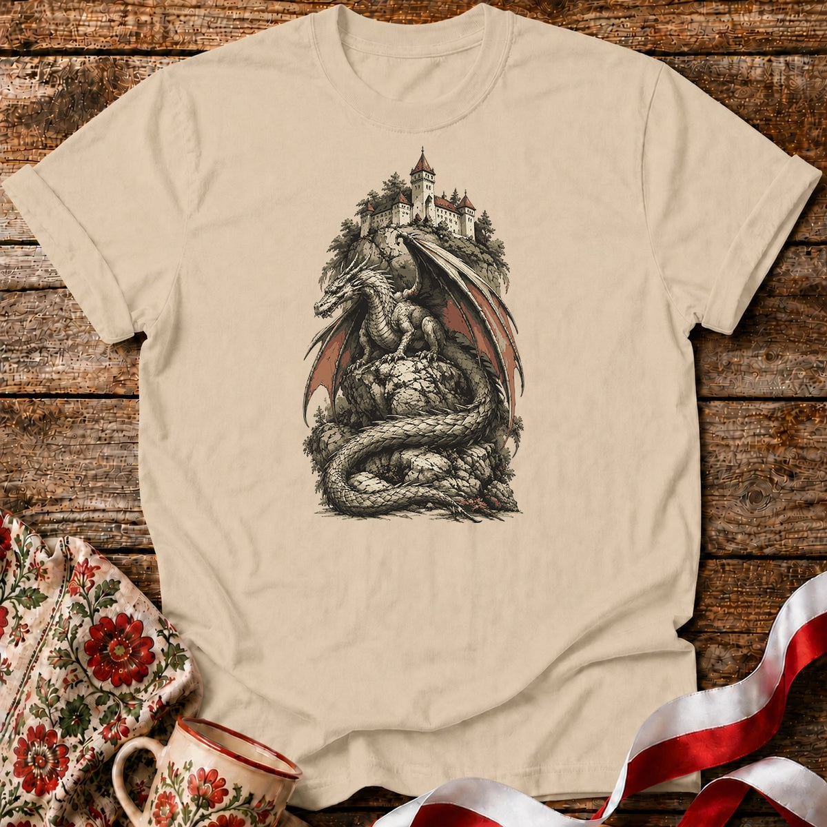 Wawel Dragon Beneath the Castle Unisex T-Shirt