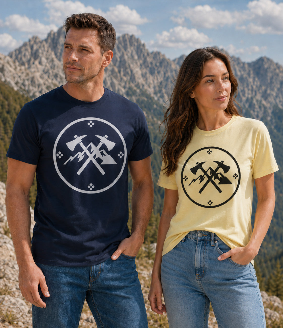 Slavic Mountain Mark Unisex T-Shirt