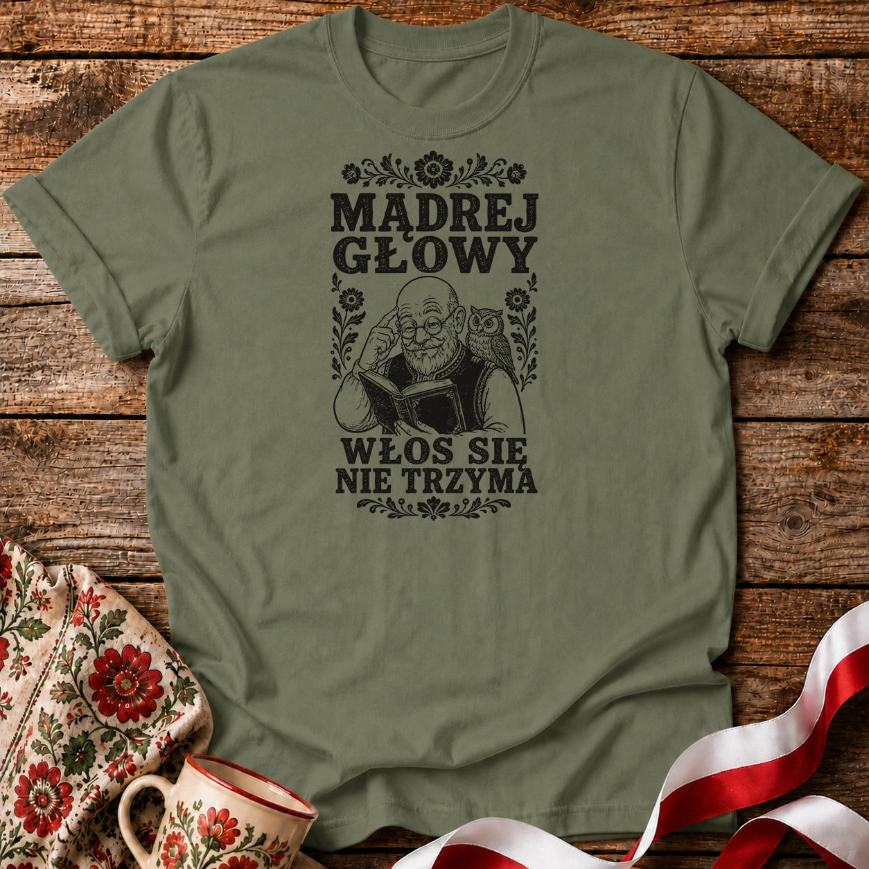 Mądra Głowa Unisex T-Shirt