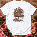 Christmas Baba Yaga Hut Unisex T-Shirt