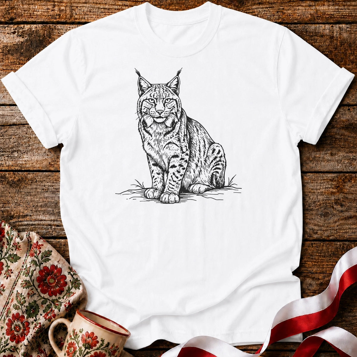 Białowieża Lynx Unisex T-Shirt