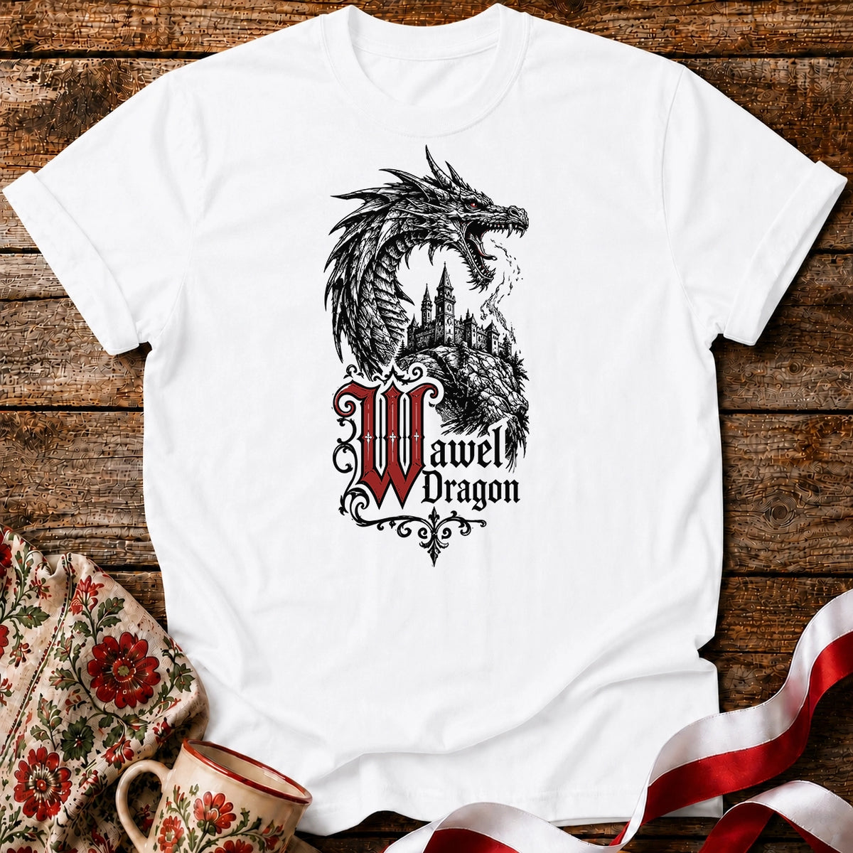 Wawel Dragon Gothic Legend Unisex T-Shirt