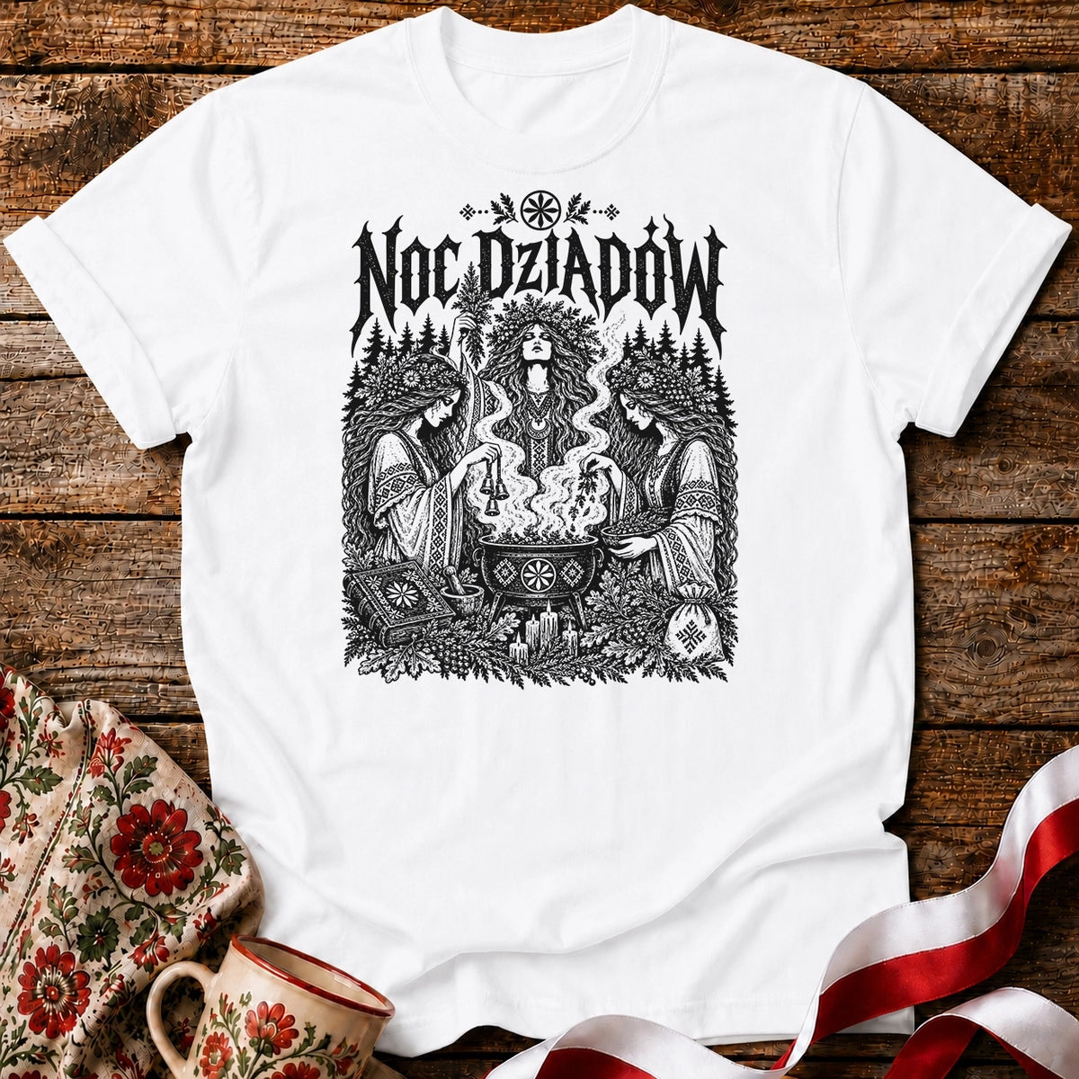 Noc Dziadów Ancestral Ritual Unisex T-Shirt