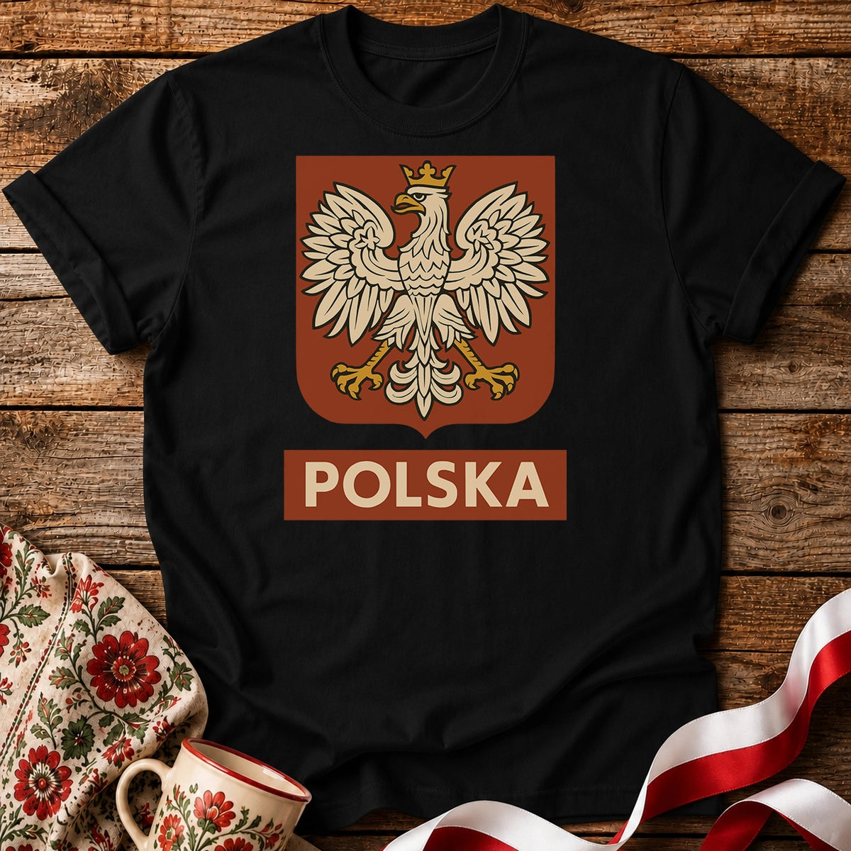 Polish Eagle Crest Unisex T-Shirt