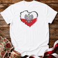 Polska Heart Map Unisex T-Shirt