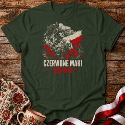Czerwone Maki 1944 Unisex T-Shirt