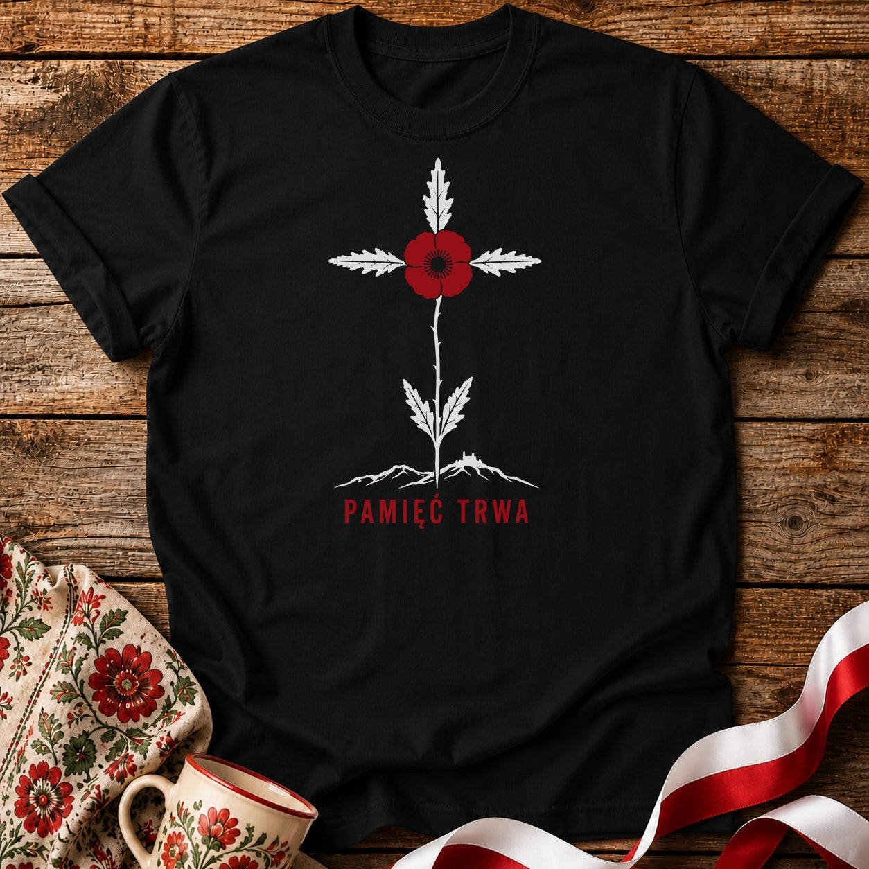 Pamięć Trwa Unisex T-Shirt