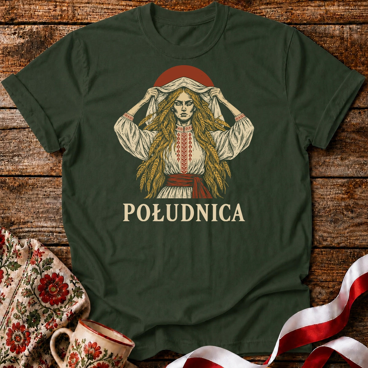Południca Folk Harvest Spirit Unisex T-Shirt
