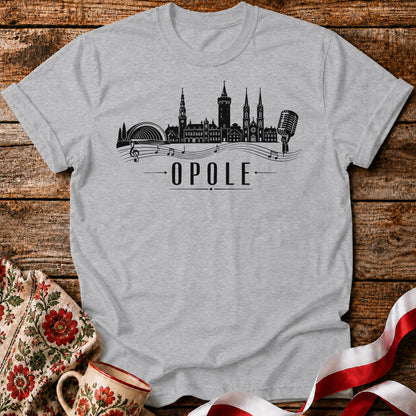 Opole Music Skyline Polish City Unisex T-Shirt