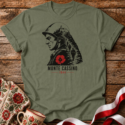 Monte Cassino Pamięć Unisex T-Shirt