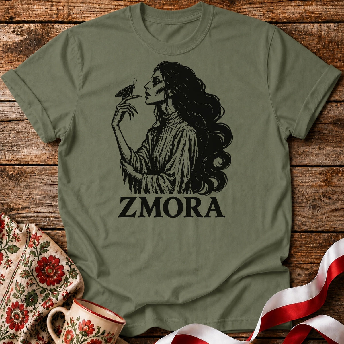 Zmora and the Moth Unisex T-Shirt