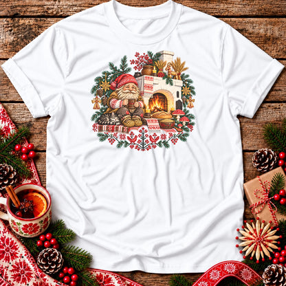 Christmas Domownik by the Hearth Unisex T-Shirt