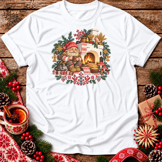 Christmas Domownik by the Hearth Unisex T-Shirt