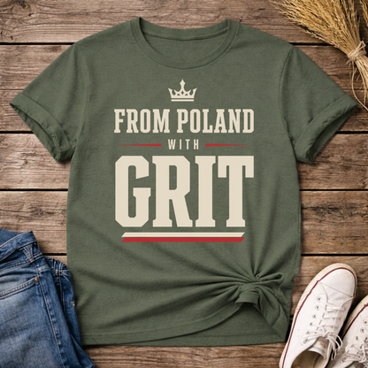 From Poland With Grit Unisex T-Shirt