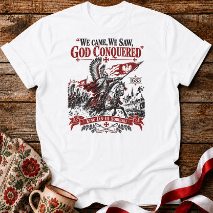 God Conquered 1683 Unisex T-Shirt