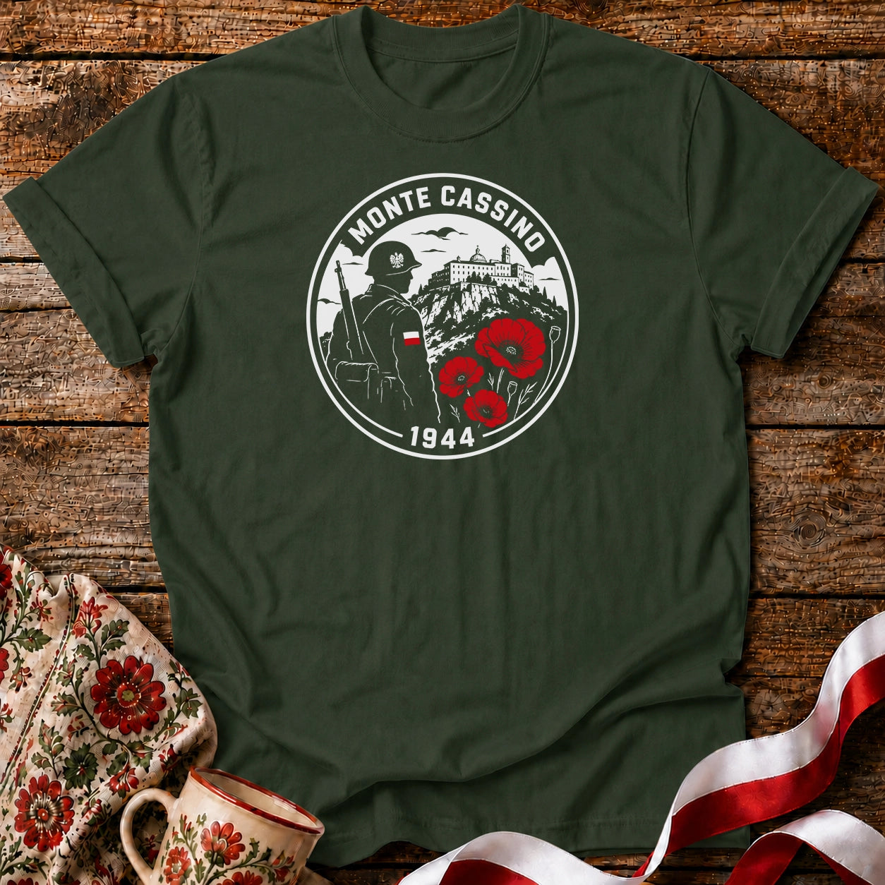 Monte Cassino 1944 Unisex T-Shirt