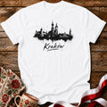 Kraków Ink Skyline Polish City Unisex T-Shirt
