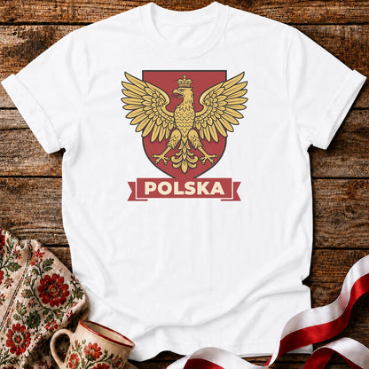 Polska Vintage Eagle Crest Unisex T-Shirt
