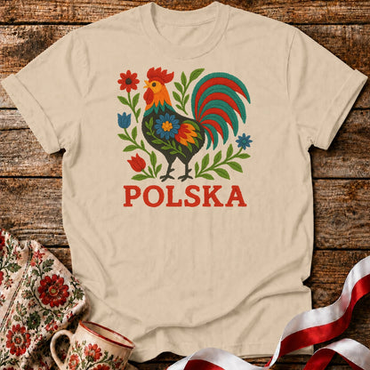 Slavic Folk Rooster Unisex T-Shirt