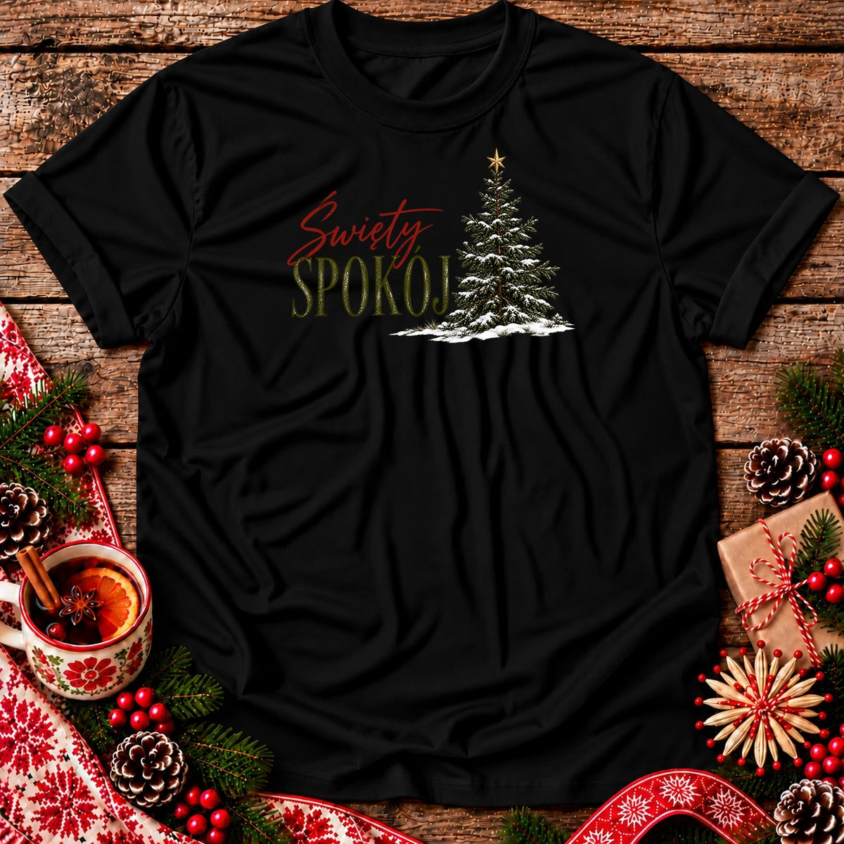 Christmas Tree Święty Spokój Unisex T-Shirt