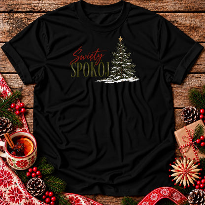 Christmas Tree Święty Spokój Unisex T-Shirt