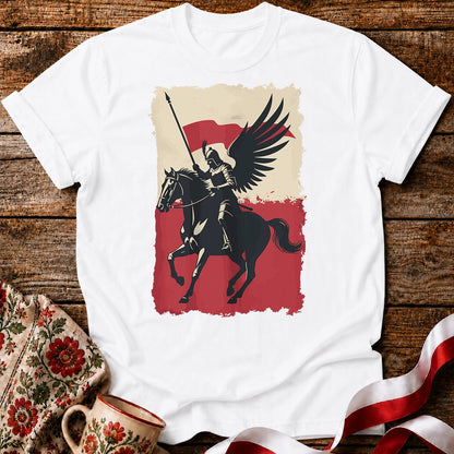 Hussar on the Flag Unisex T-Shirt