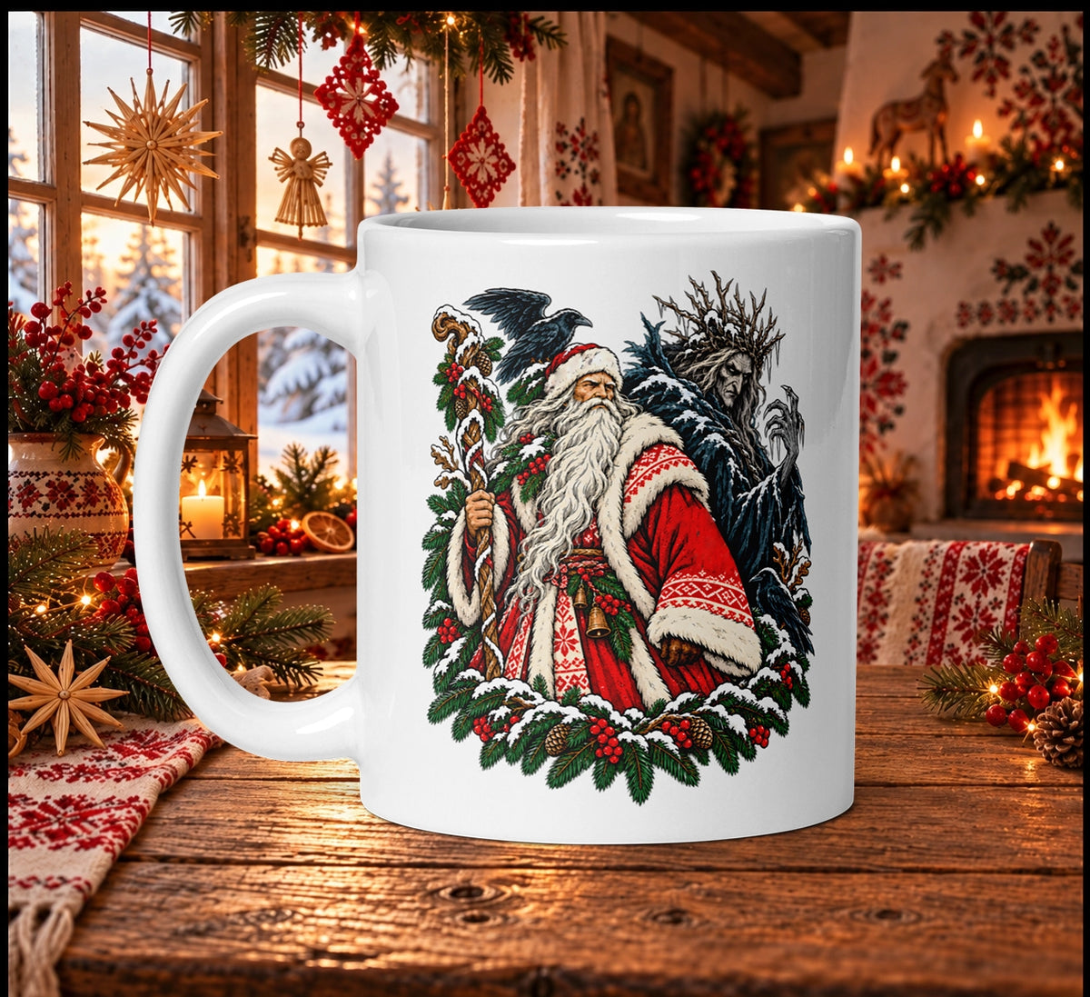 Ded Moroz Christmas Mug