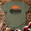 Przemyśl Sunset Skyline Polish City Unisex T-Shirt