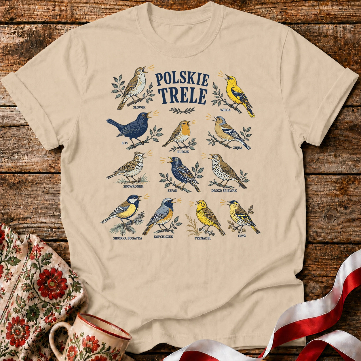 Polskie Trele Polish Songbirds Unisex T-Shirt