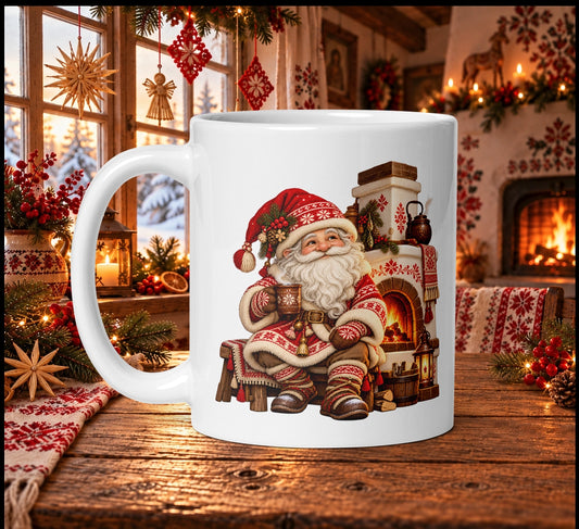 Christmas Domovik Mug