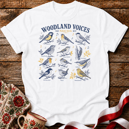 Woodland Voices Polish Birds Unisex T-Shirt