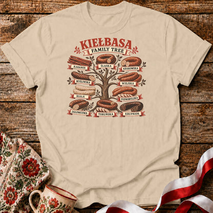 Kiełbasa Family Tree Unisex T-Shirt