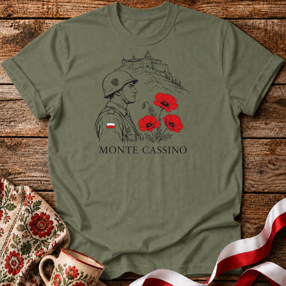 Monte Cassino Poppies Unisex T-Shirt