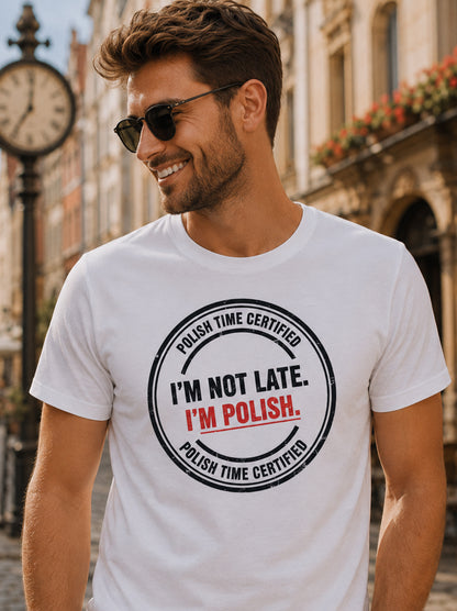 I’m Polish. Period. Unisex T-Shirt