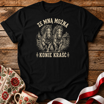 Konie Kraść Unisex T-Shirt