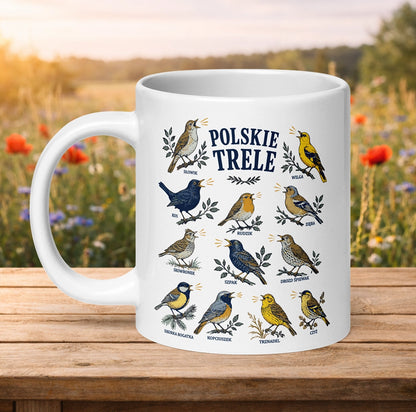 Polskie Trele Polish Singing Bird Mug