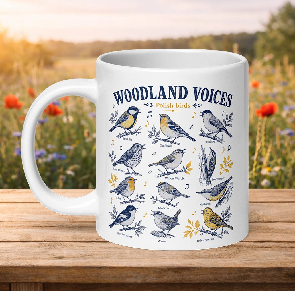 Woodland Voices Polish Birds  Mug