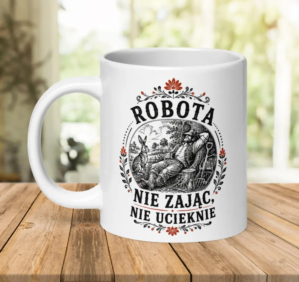 Robota Nie Zając Mug