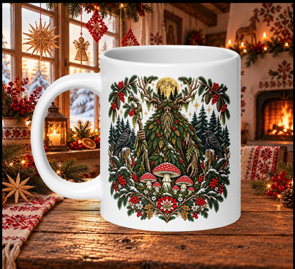 Slavic Christmas Leshy Mug