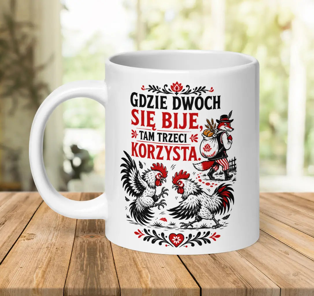 Gdzie Dwóch Się Bije Mug