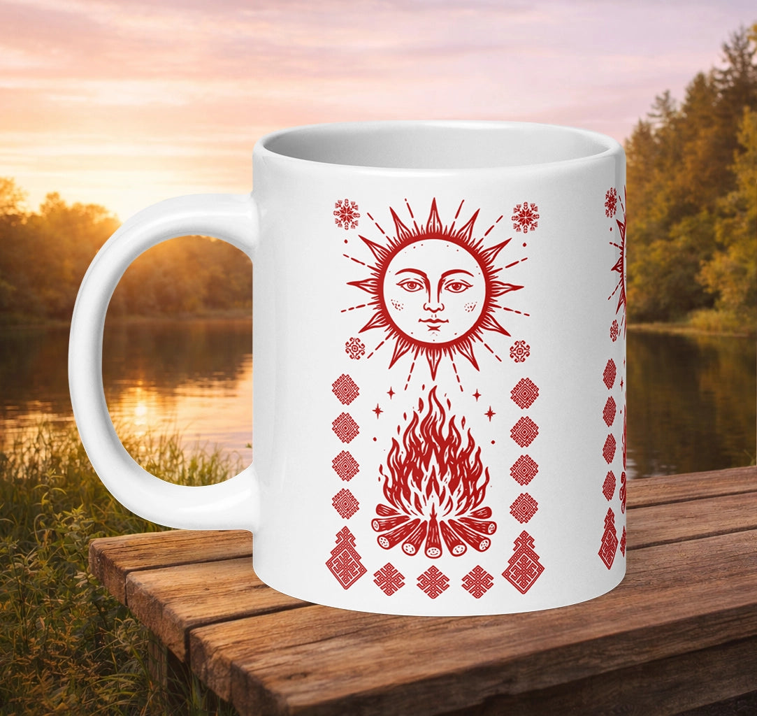 Noc Kupały Fire Mug