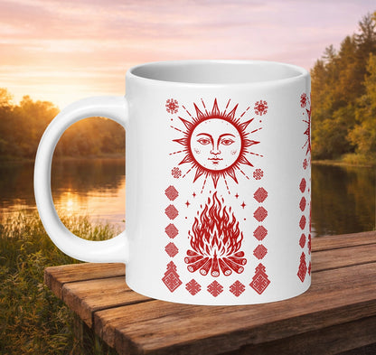 Noc Kupały Fire Mug