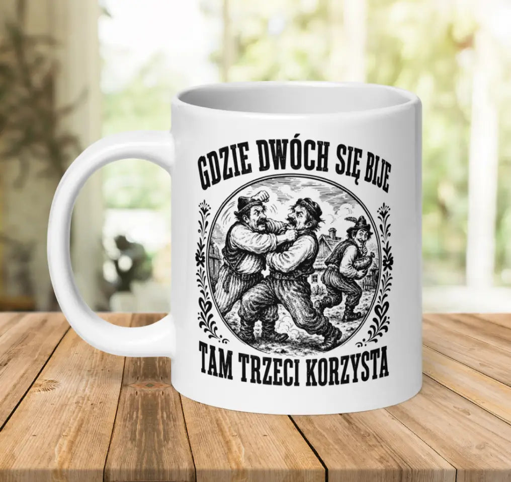 Gdzie Dwóch Się Bije Mug
